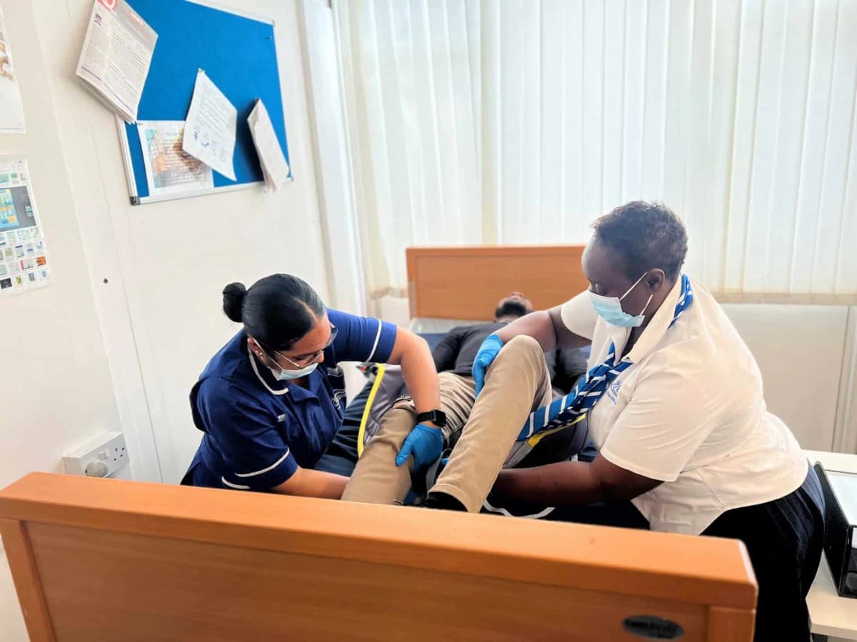 Care staffing agency in Lambeth team providing support