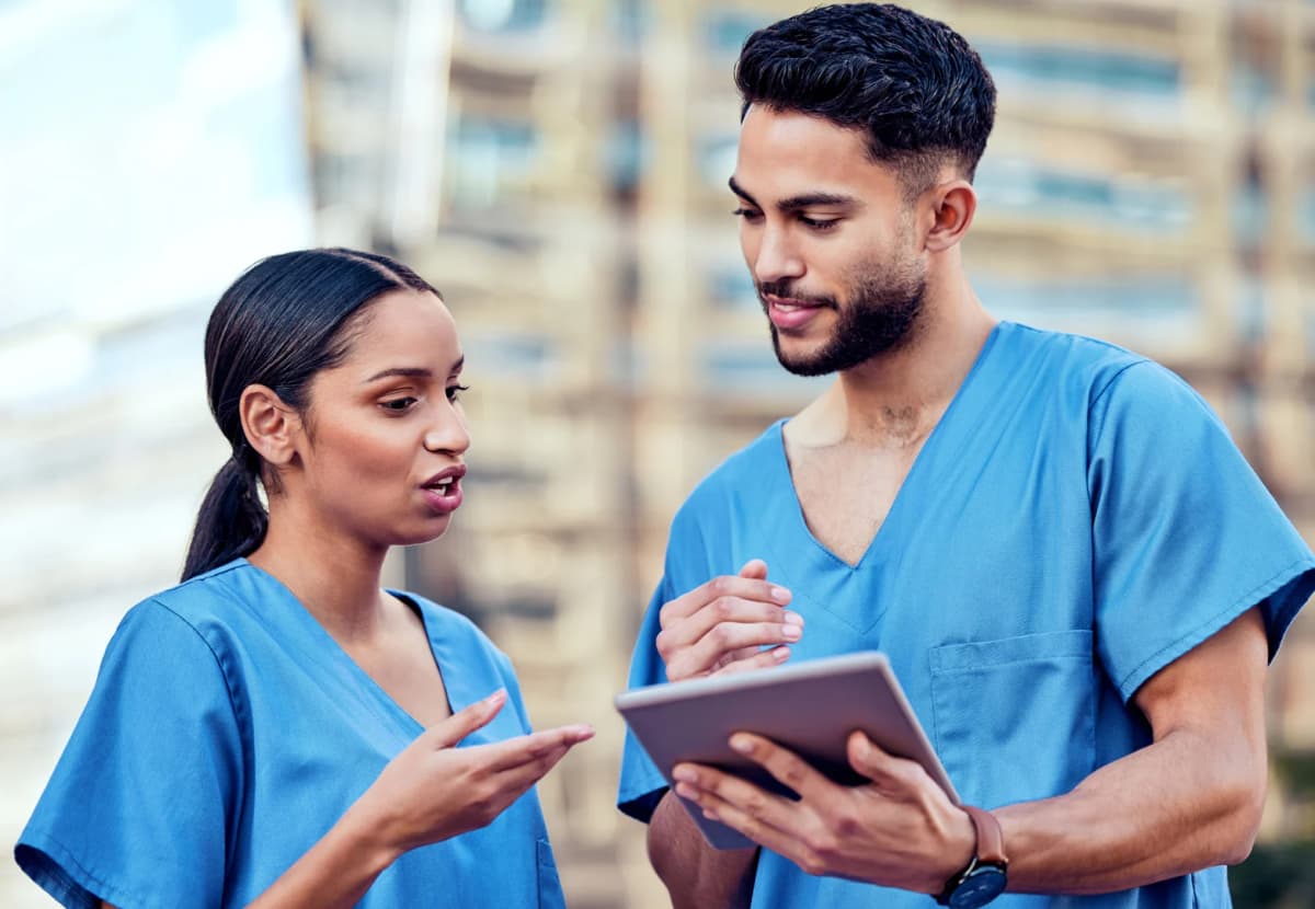 Care staffing agency in Southwark team providing support